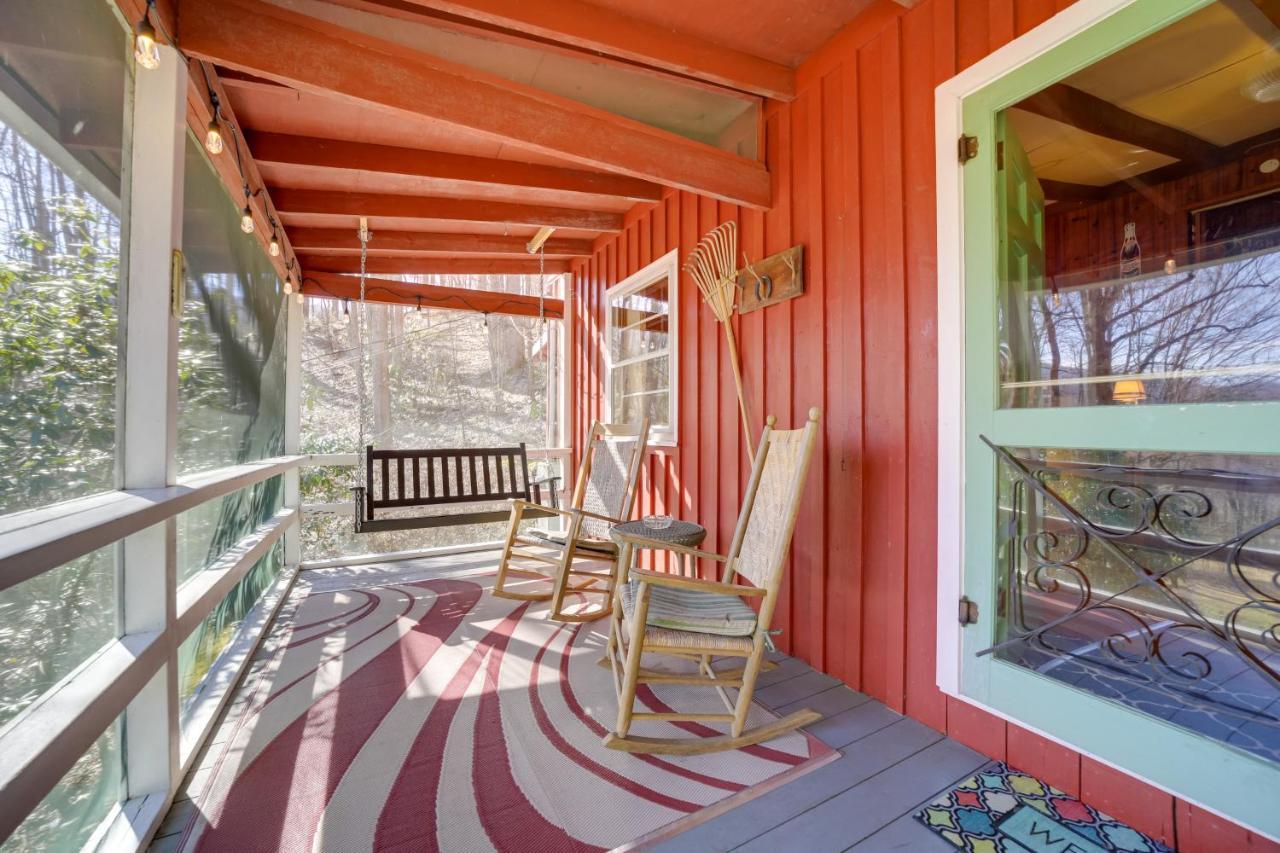 The Red Loft Candler Cottage 18 Mi To Asheville! Eksteriør billede